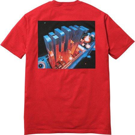 Supreme Skyscraper Tee- Red