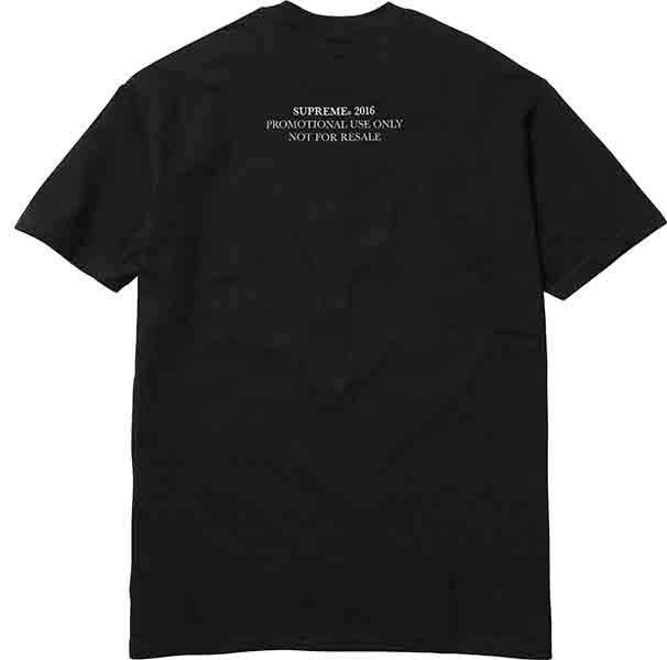 Supreme Screw Tee- Black