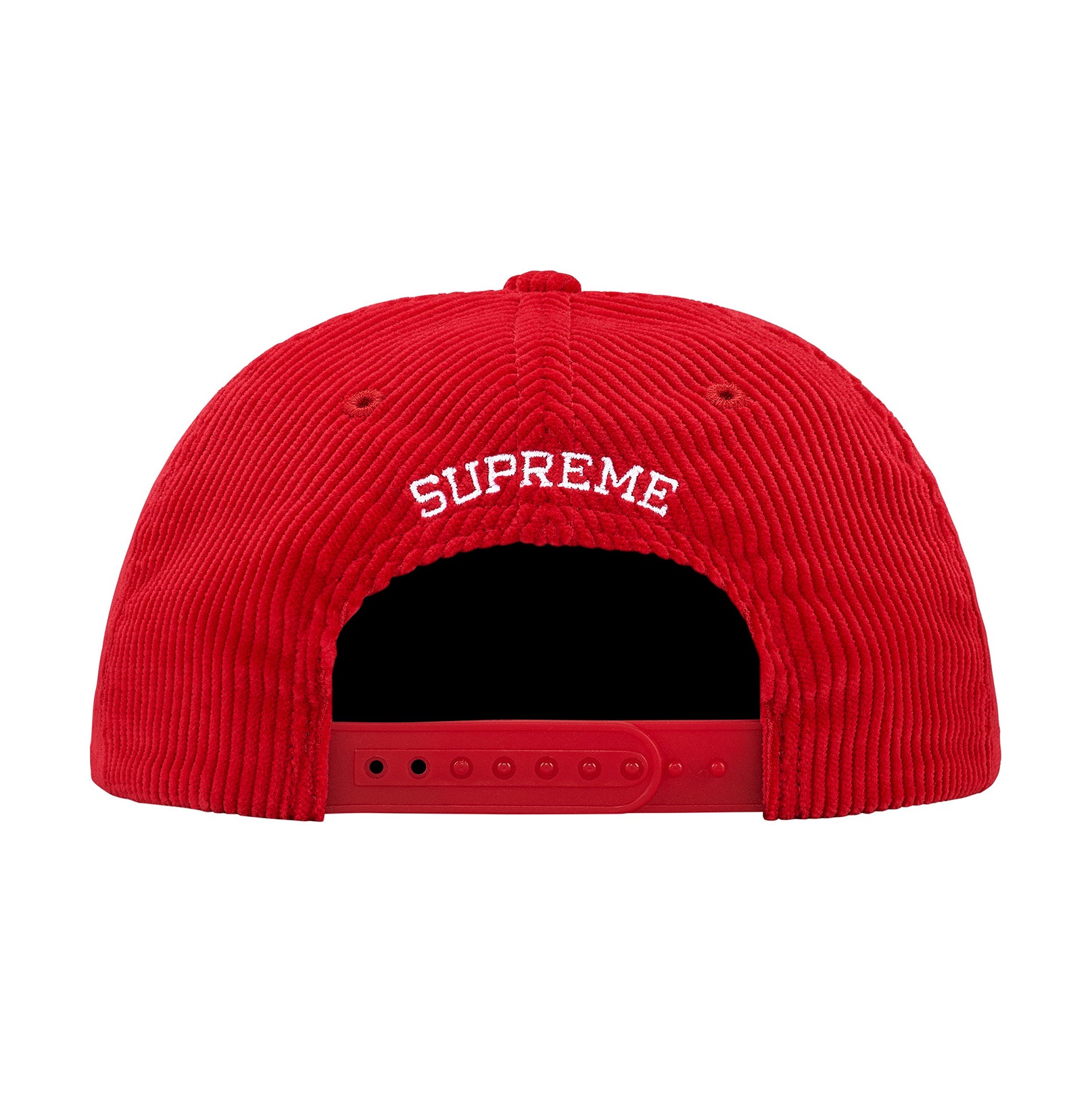 SUPREME Global Corduroy 6-Panel (Red)