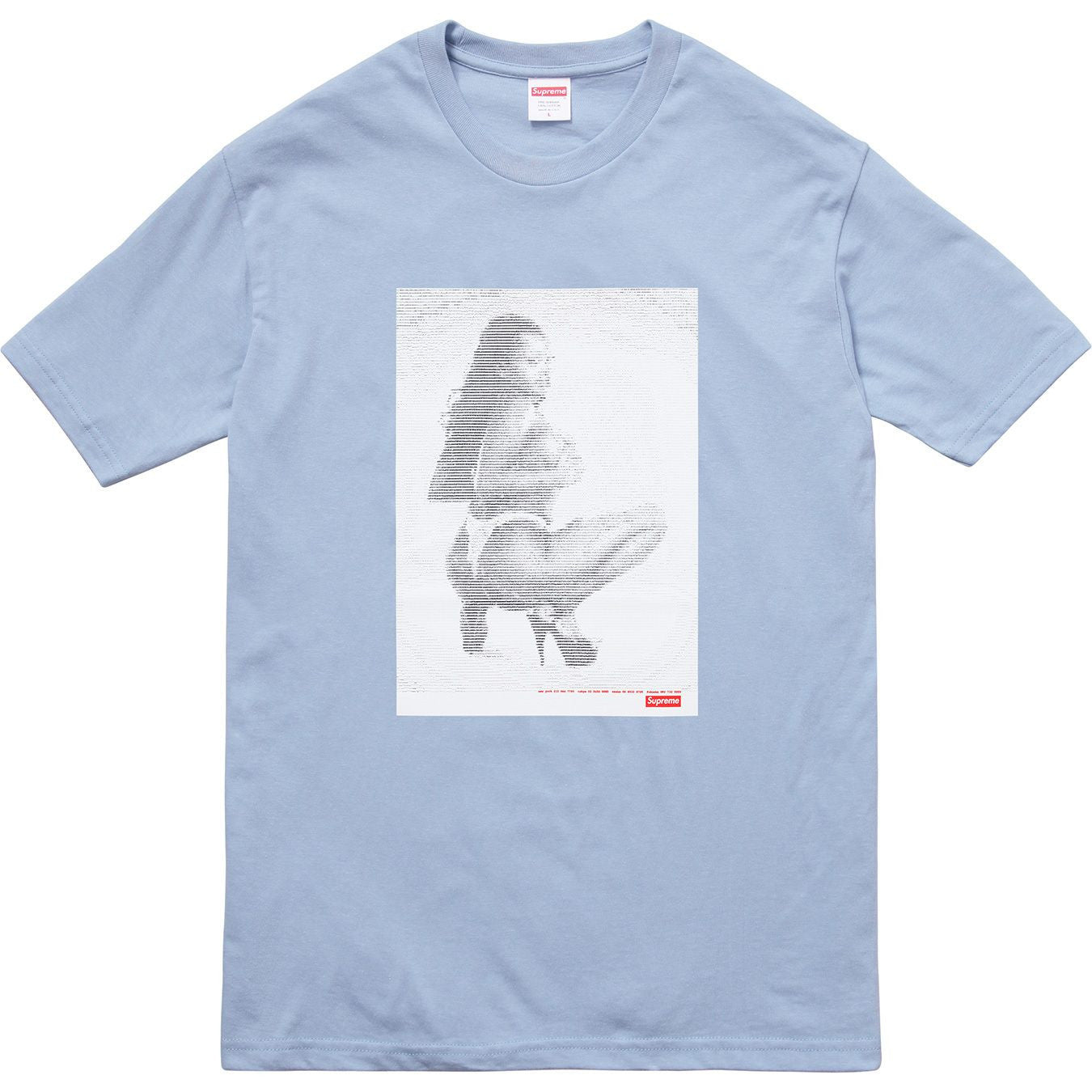 SUPREME Digi Tee (light blue)