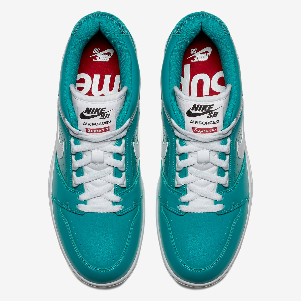 Supreme - Supreme x Nike SB Air Force 2 Low Teal