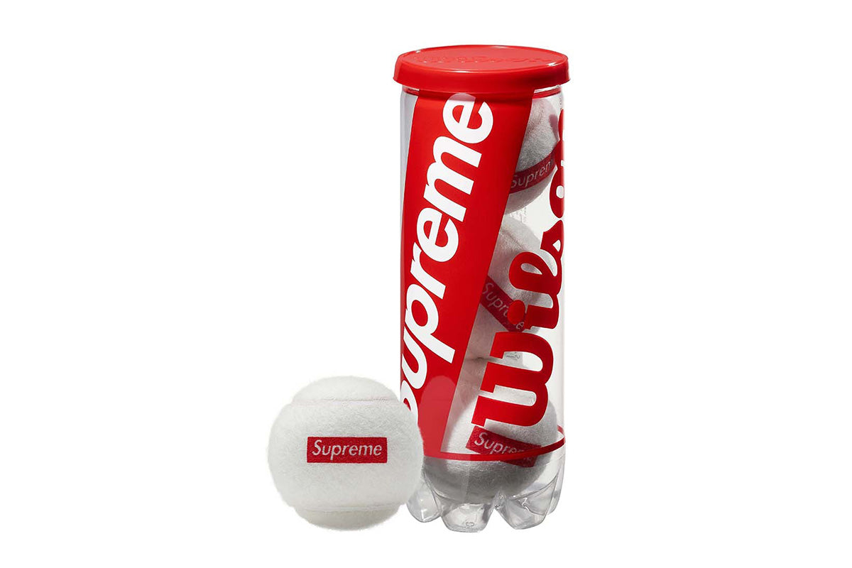 Supreme Wilson Tennis Balls- White