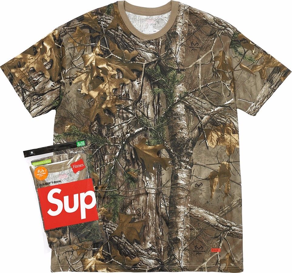 Supreme¬Æ/Hanes¬Æ Woodbrine T-shirt Pack