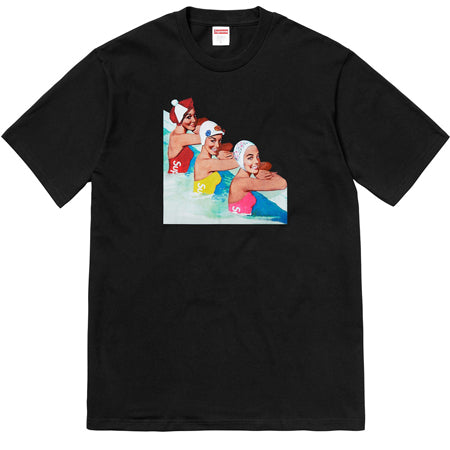 Supreme Swimmers Tee- Black