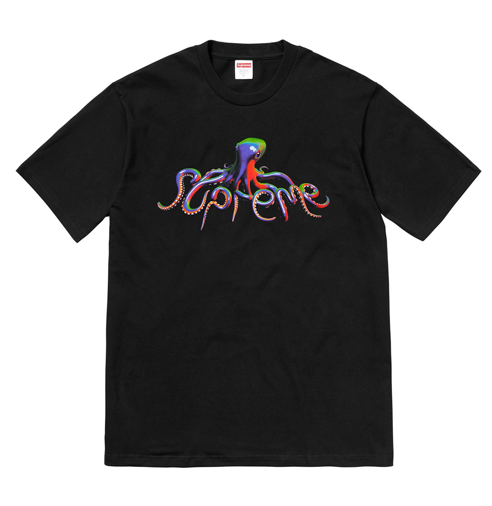 Supreme Tentacles Tee Black