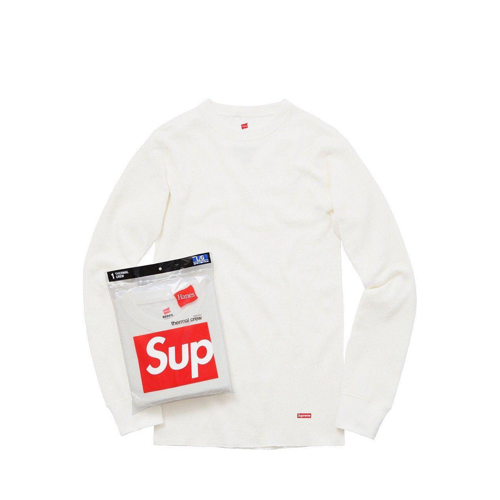 Supreme Hanes Oatmeal/Off-white Thermal