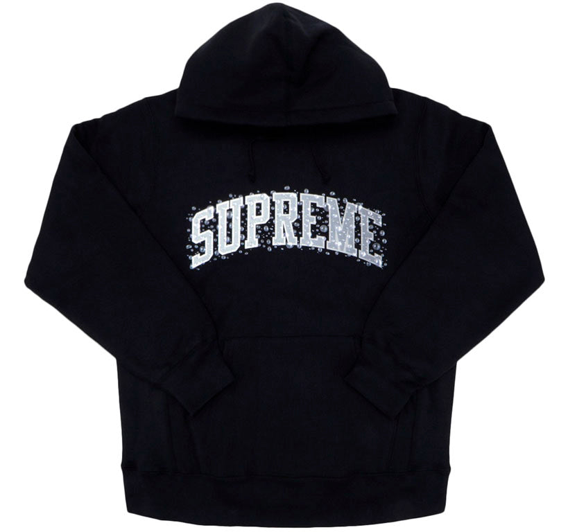Supreme Water Arc Hooded Sweatshirt- Black
