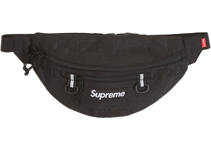 Supreme Waist Bag (SS19)- Black
