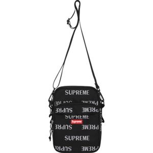 Supreme Cordura 3M Reflective Repeat Shoulder Bag- Black