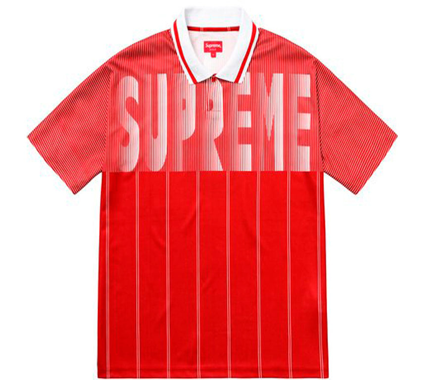 Supreme Soccer Polo- Red