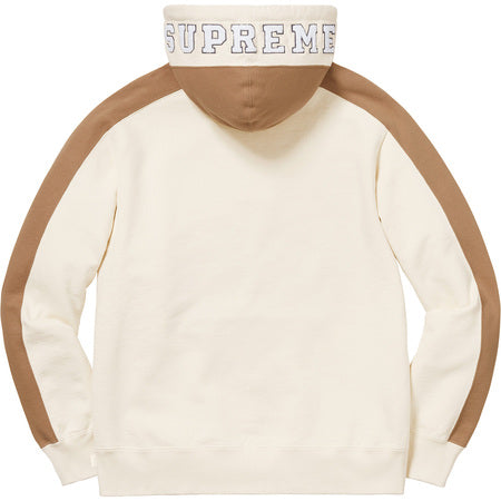 Supreme Paneled Hoodie- Natural